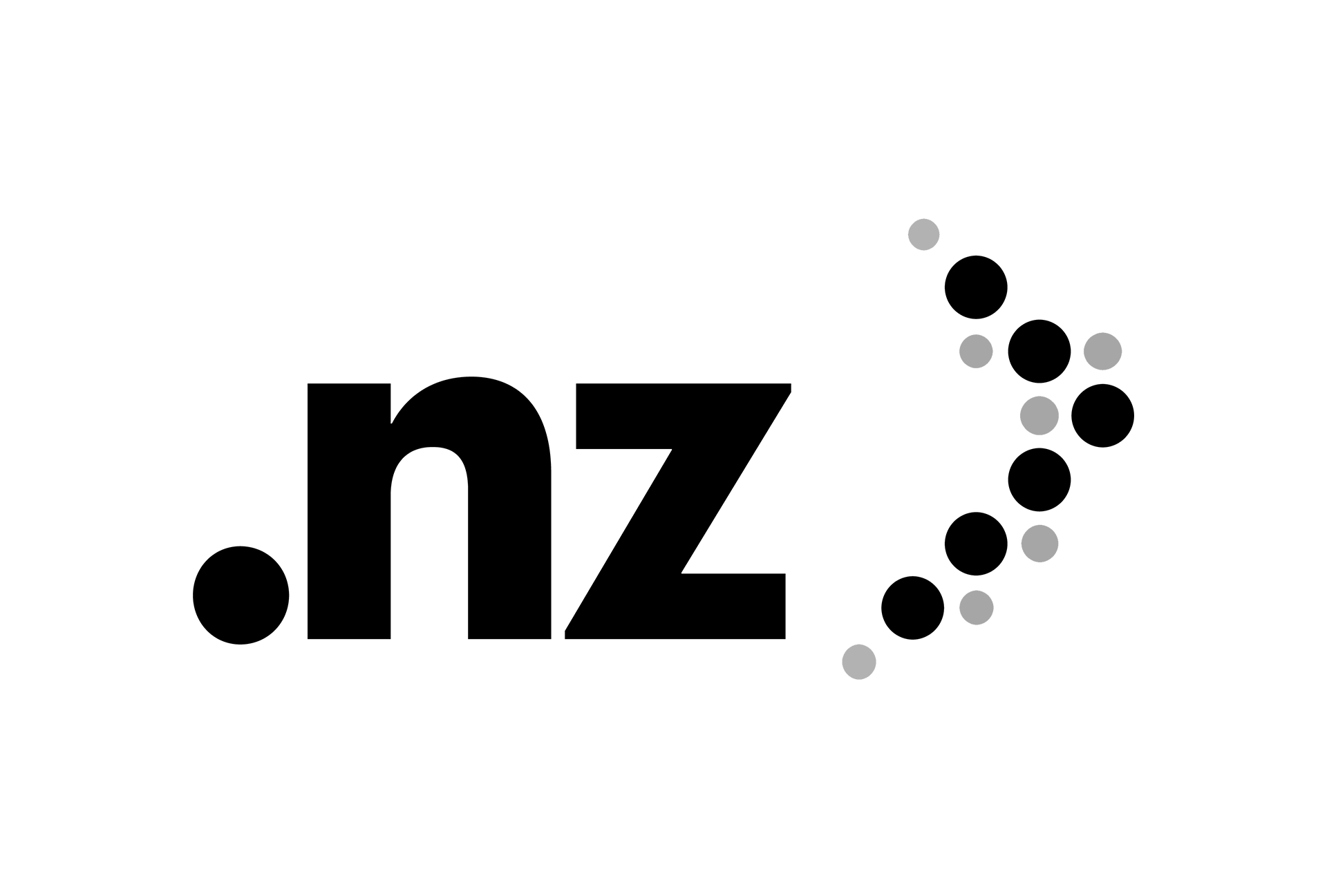 a black background with dots