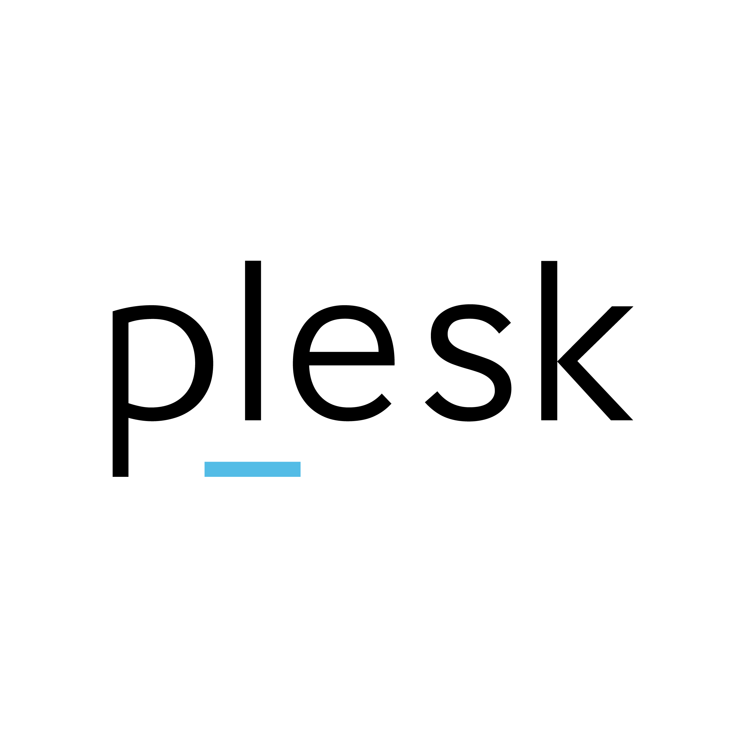 a black background with a blue line
