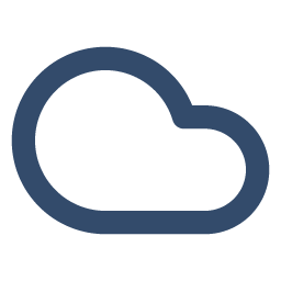 a blue and black cloud